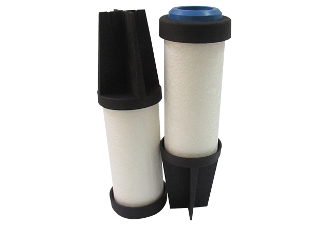 Fiberglass sintered filter